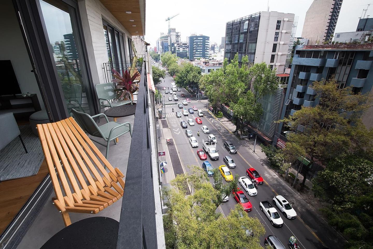 Apartamentos La Condesa مدينة مكسيكو المظهر الخارجي الصورة