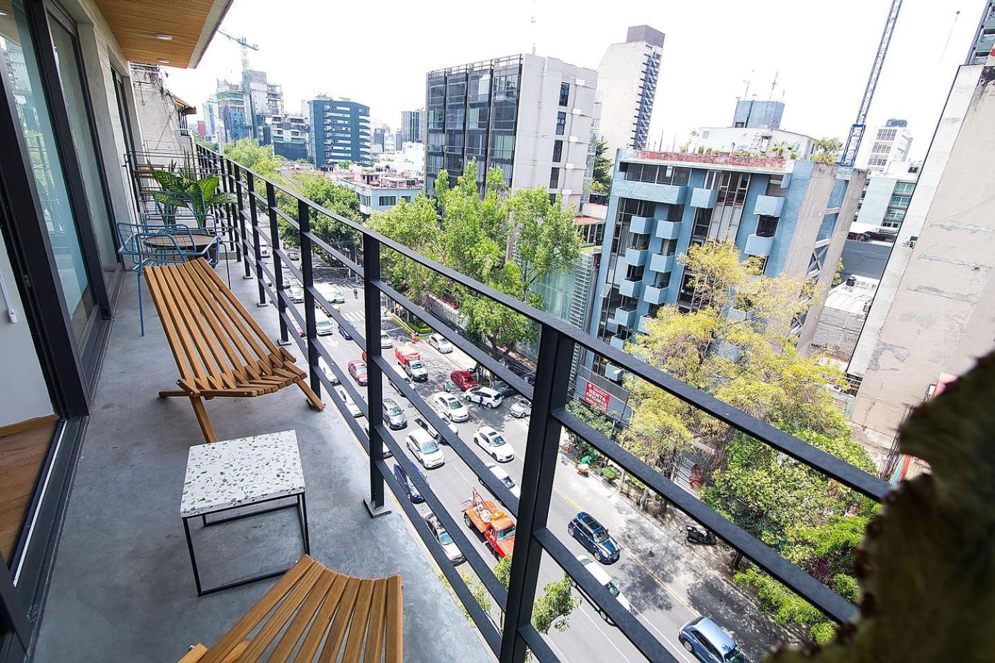 Apartamentos La Condesa مدينة مكسيكو المظهر الخارجي الصورة